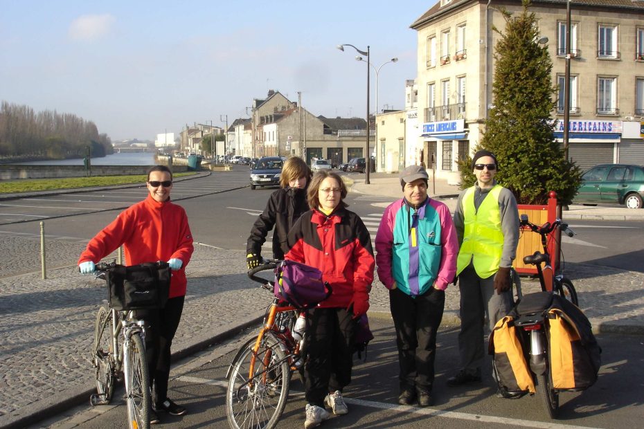 Les participants à la balade ABC Vélo du 6 mars 2011
