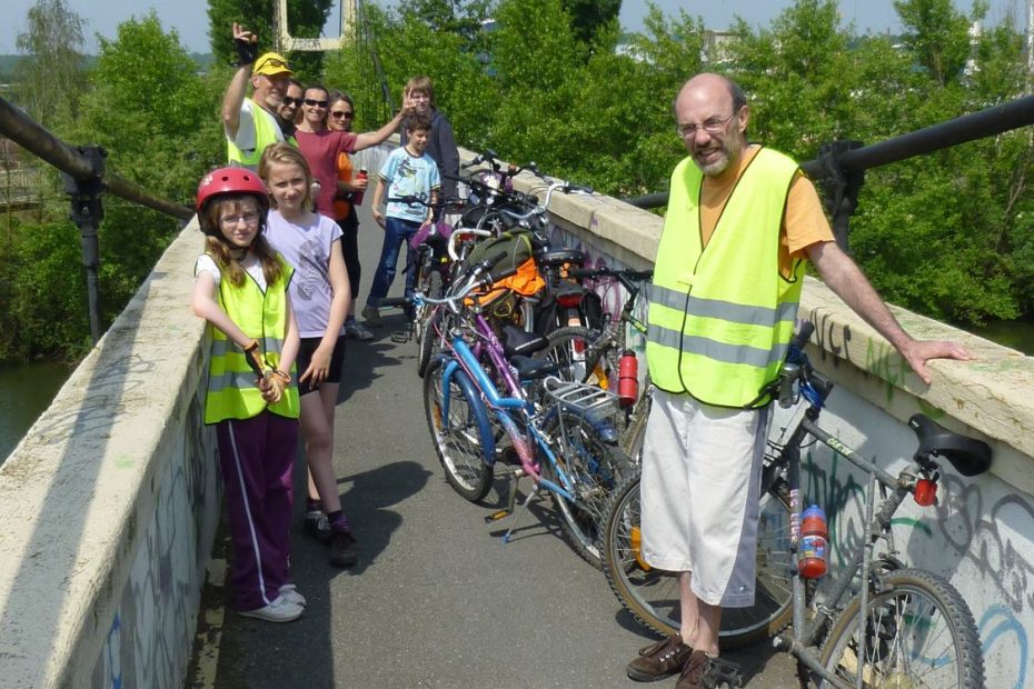 Les participants à la balade ABC Vélo du 1 mai 2011