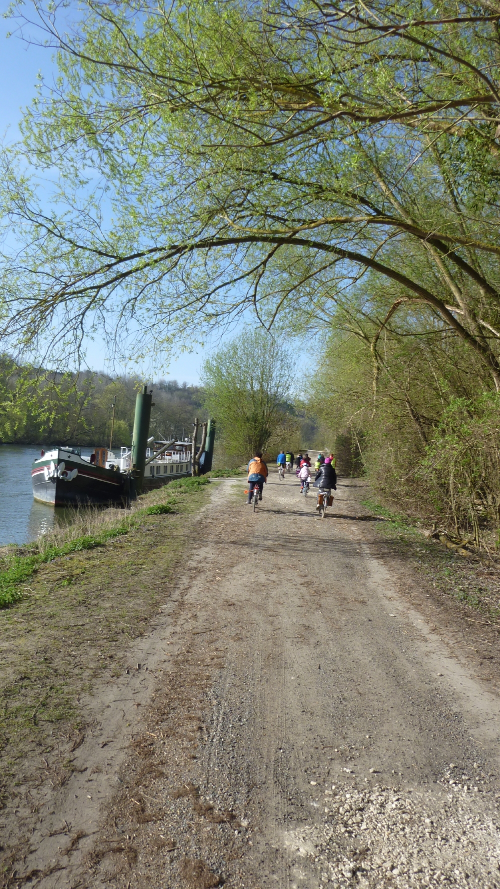 Chemin de halage vers Précy sur Oise