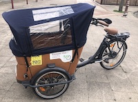 Essayez un vélo cargo !