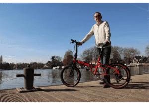 Il a créé un vélo pliant passe-partout, My Lulu Bike