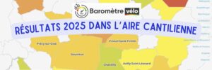 Les résultats du Baromètre vélo dans l’Aire Cantilienne décortiqués