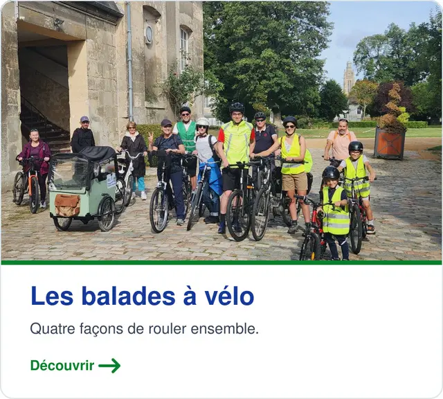 2. Les balades à vélo : quatre façons de rouler ensemble