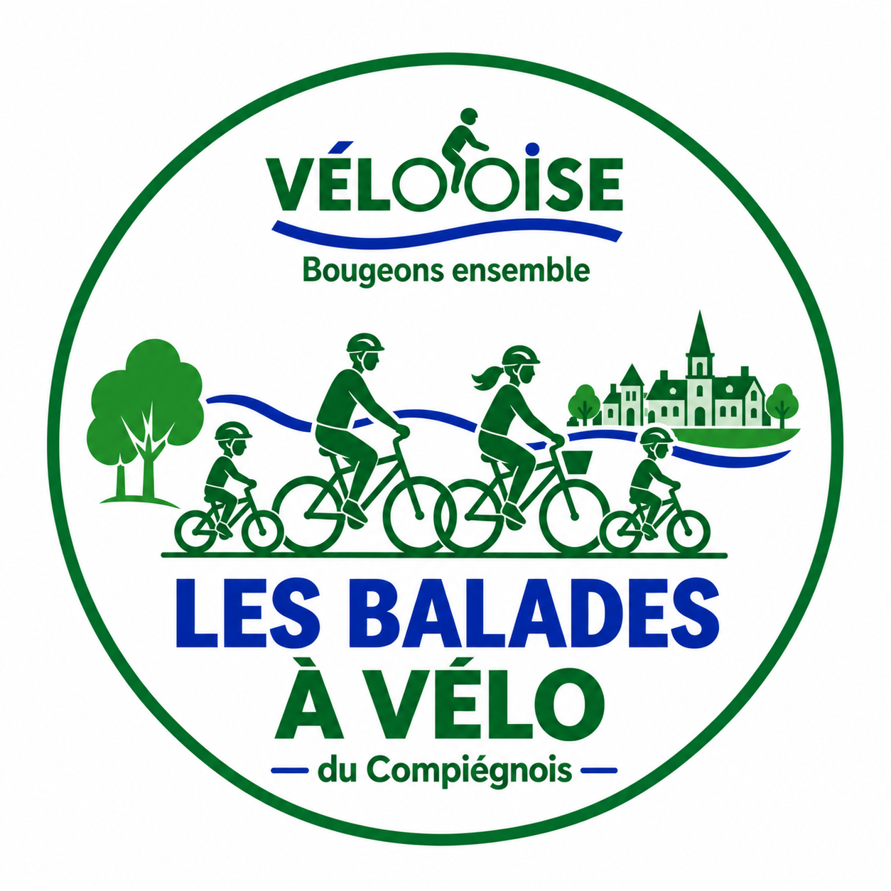 Les balades à vélo dans le Compiégnois